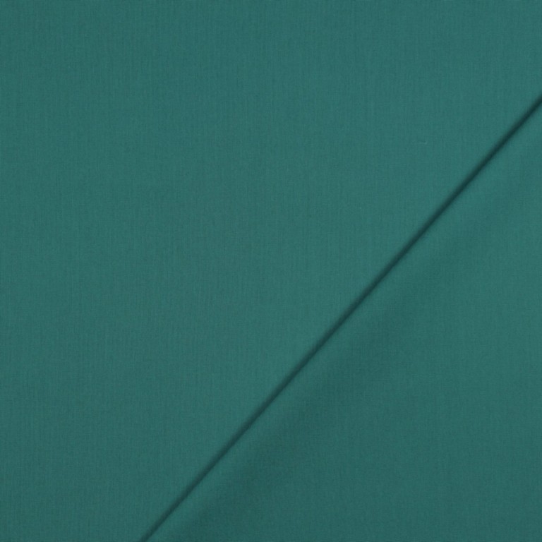 Popeline de coton pétrole