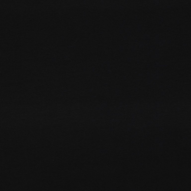Jersey coton uni noir