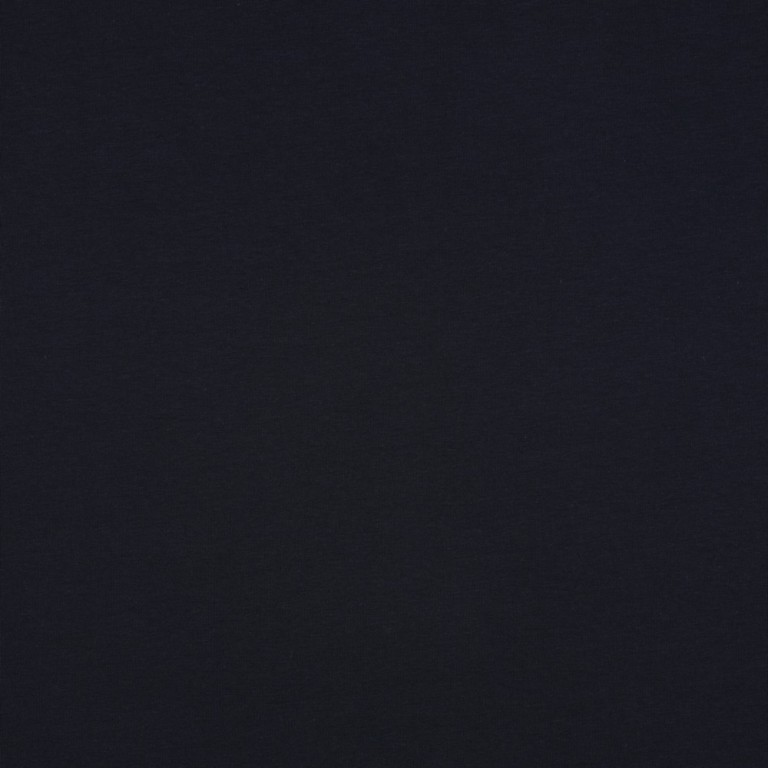 Jersey coton uni Bleu marine