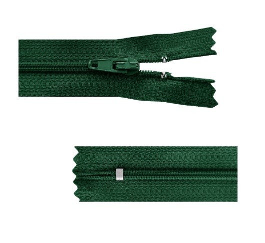 Fermeture à glissière Vert sapin