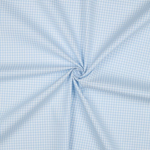 Popeline de coton Emilie - Bleu clair