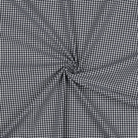 Popeline de coton Emilie - Bleu marine