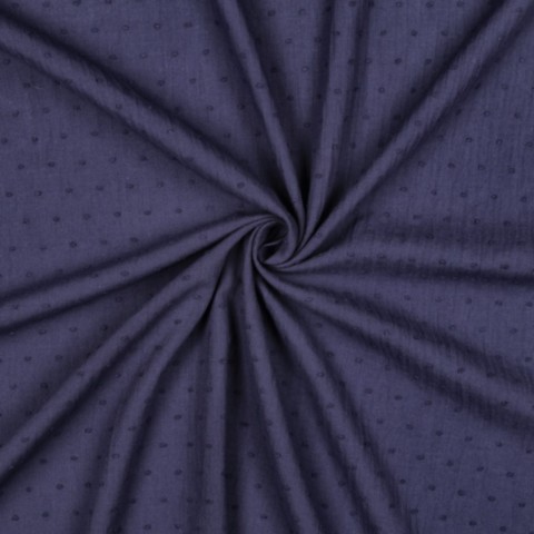 Voile de coton plumetis Dotty Voile de coton plumetis Dotty
