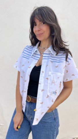 Popeline de coton Berlioz