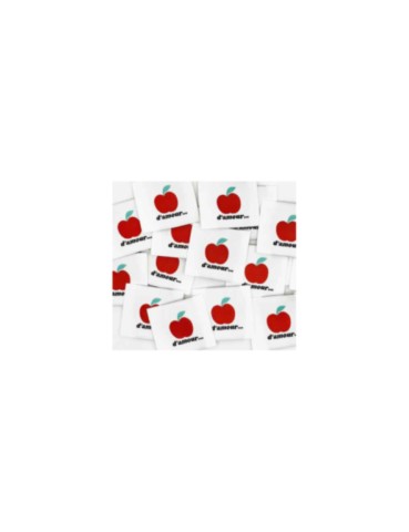 Etiquette Pomme d'amour