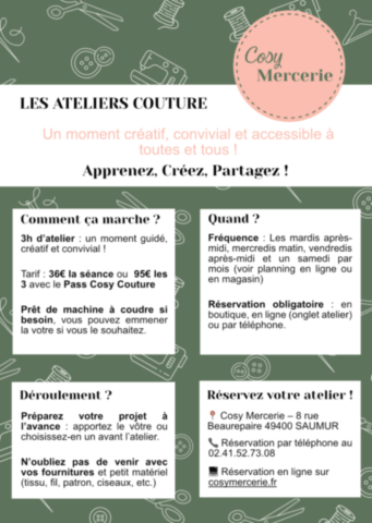 Flyer ateliers