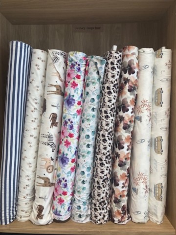 Jersey coton imprimé