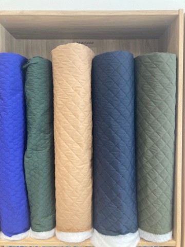 tissu matelassé