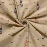 Toile de coton Syrah