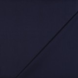 Popeline de coton marine