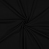 Jersey coton uni noir