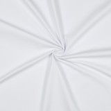 Jersey coton uni blanc