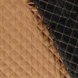 Matelassé Camel/noir