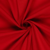 Cretonne de coton rouge