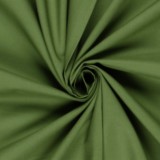 Cretonne de coton Vert olive