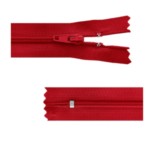 Fermeture à glissière Rouge