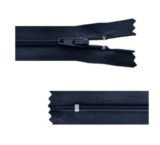 Fermeture à glissière Bleu ardoise