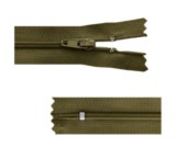 Fermeture à glissière Vert Ficus