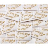 Etiquette J'irai où tu iras Or