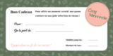 carte cadeau